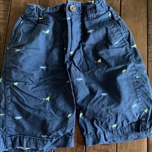 Boys Blue Shark Preppy Gap Shorts